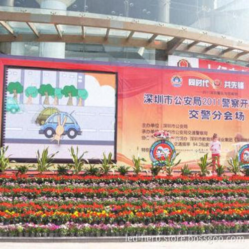 Outdoor LED Display, Long Lifespan, Beautiful Appearance, High-brightness, Good Quality Waterproof